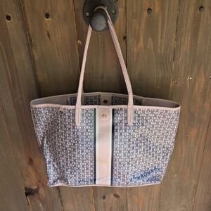 Tory Burch Blue and Pink Tote Bag